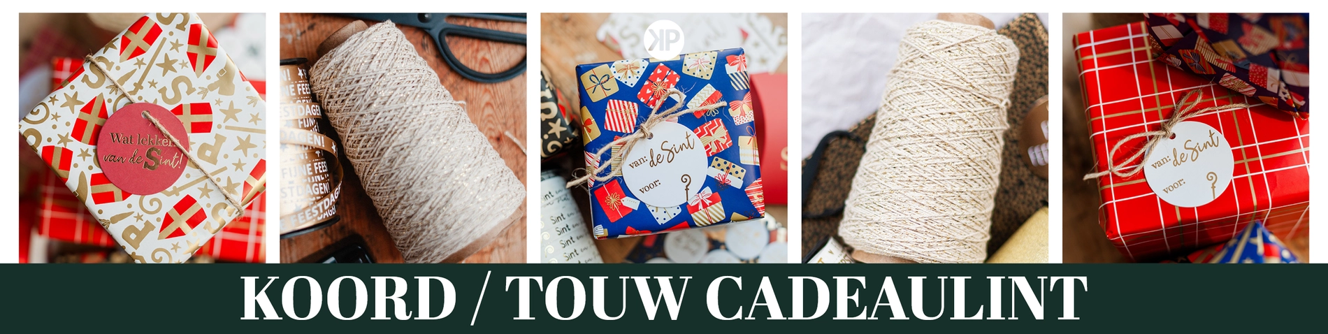 Koord / Touw cadeaulint Cadeaulint koord / touw in diverse kleuren en materialen